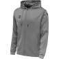 Preview: Hummel Core XK Kapuzenjacke - Grau